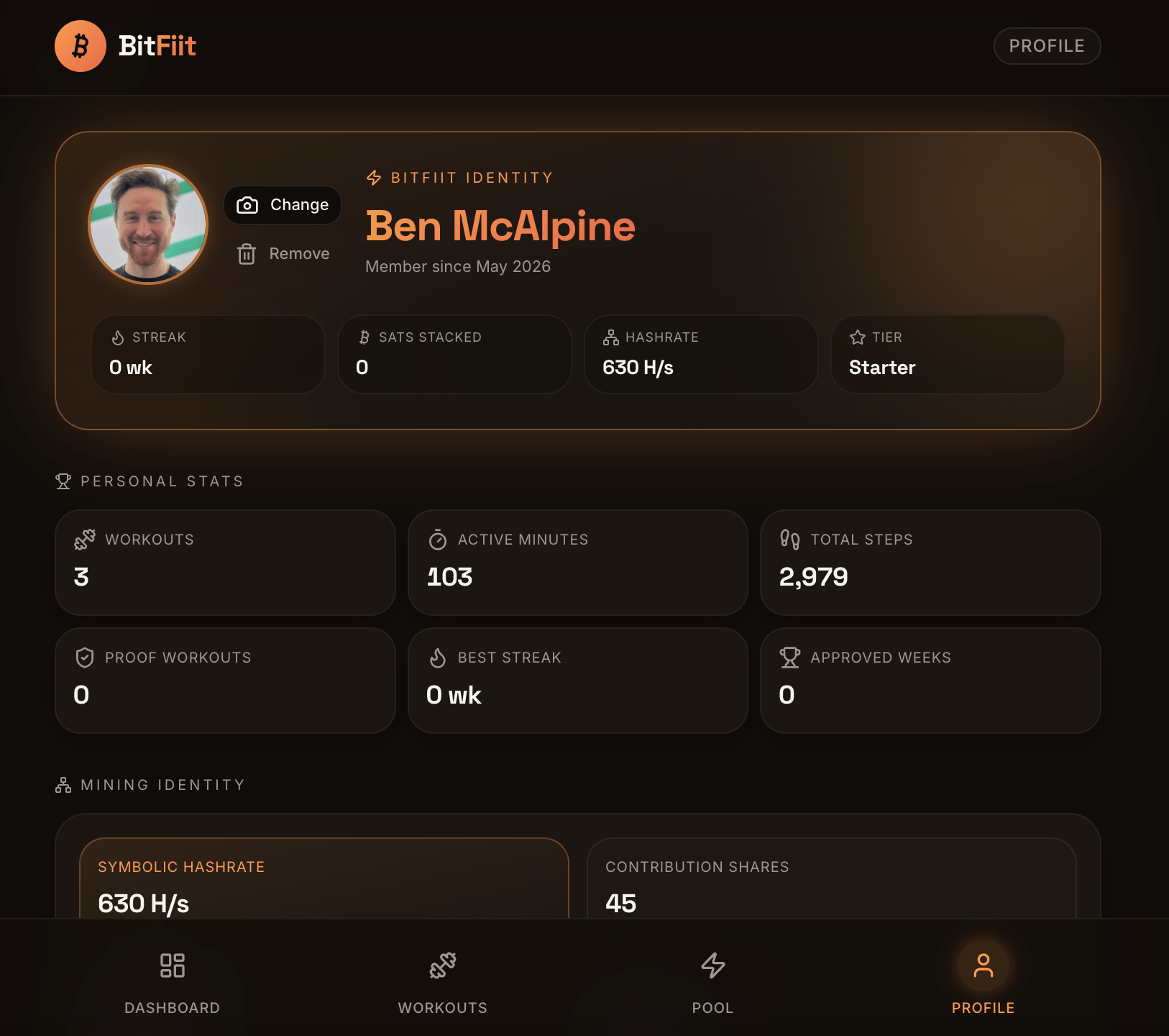 BitFiit Profile